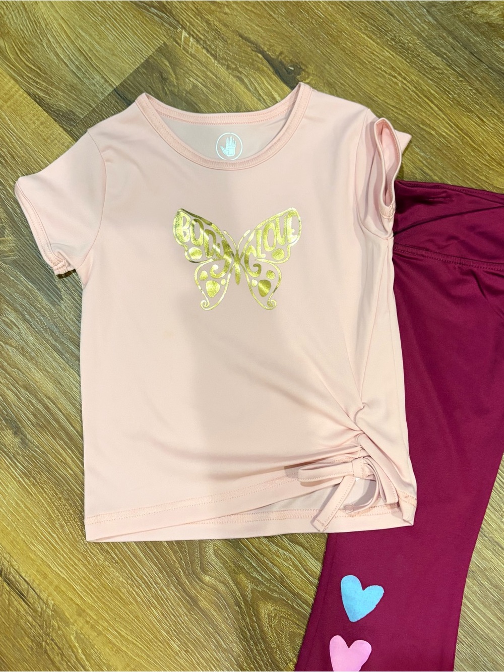 Body Glove 2-Piece Active Outfit – Girls Size 4 - Picture 2 of 9